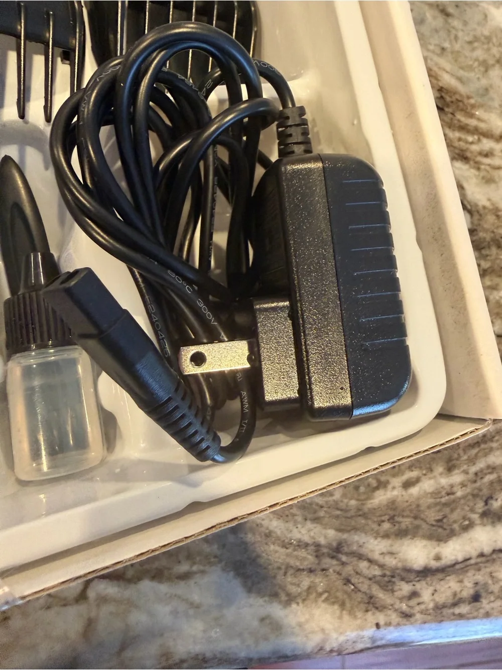 Oneisall Pet grooming clippers- in box low noise and rechargeable.